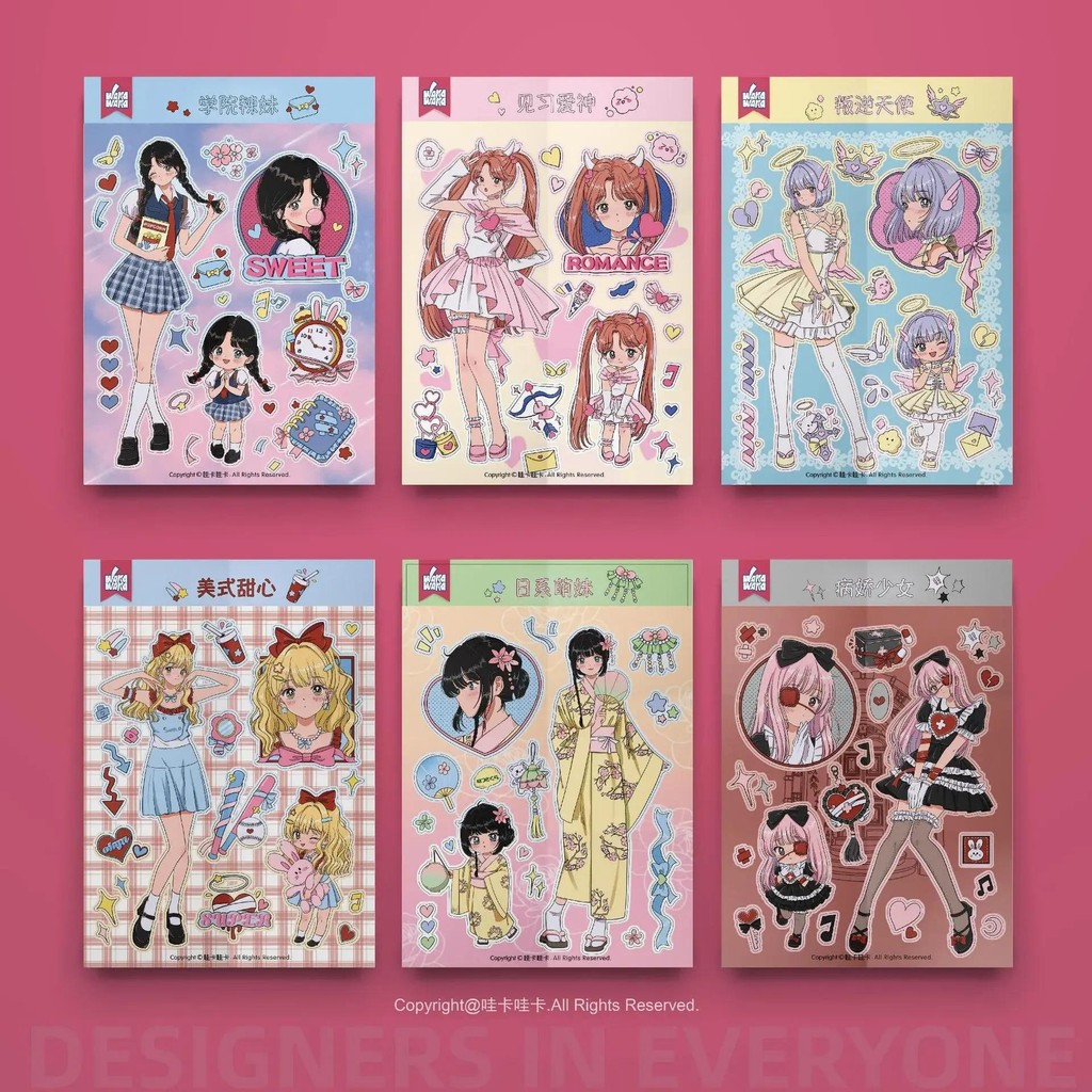 

Character Sticker Material Guka Sticker Diy Handbook Sticker Roll