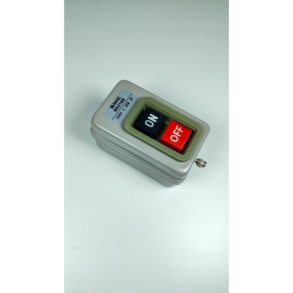 Tombol Power Push Button Switch BS216B Saklar Pencet Push Button Switch Off BS 216 B