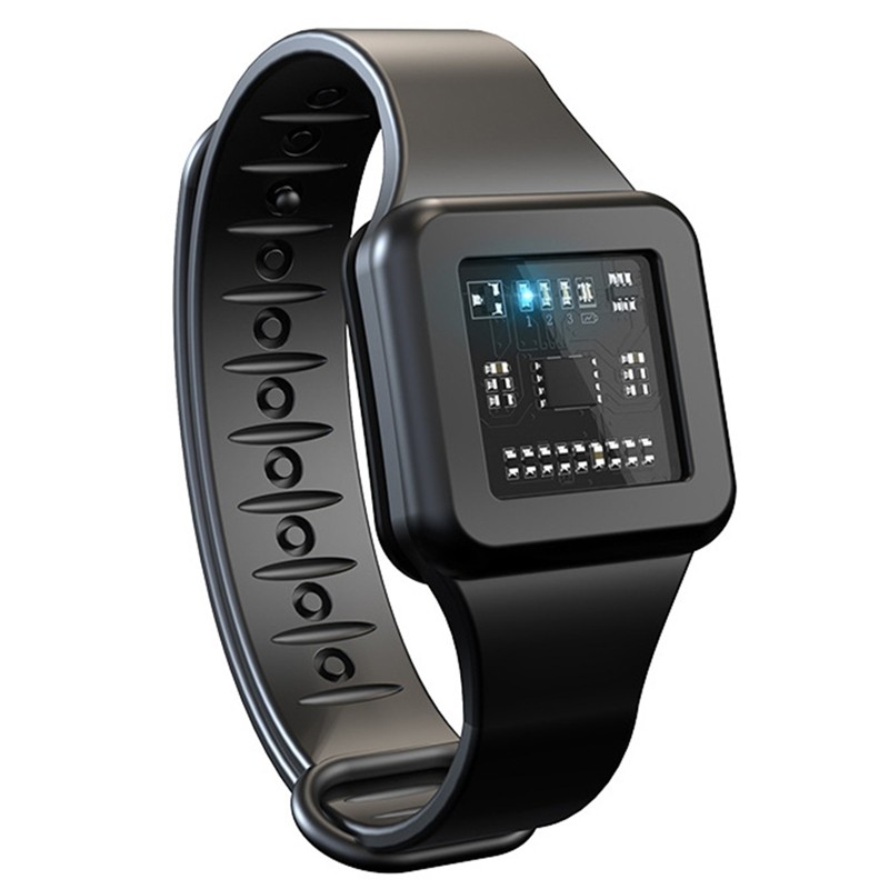 Outdoor Mosquito Repellent Wristband Portable Bracelet Outdoor Mosquito Repellent Black