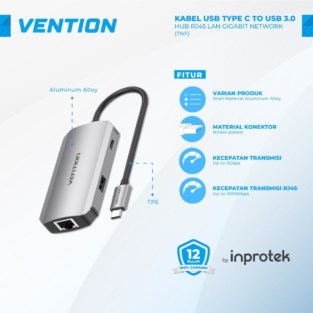 Vention USB to LAN RJ45 Ethernet USB to RJ45 Adapter