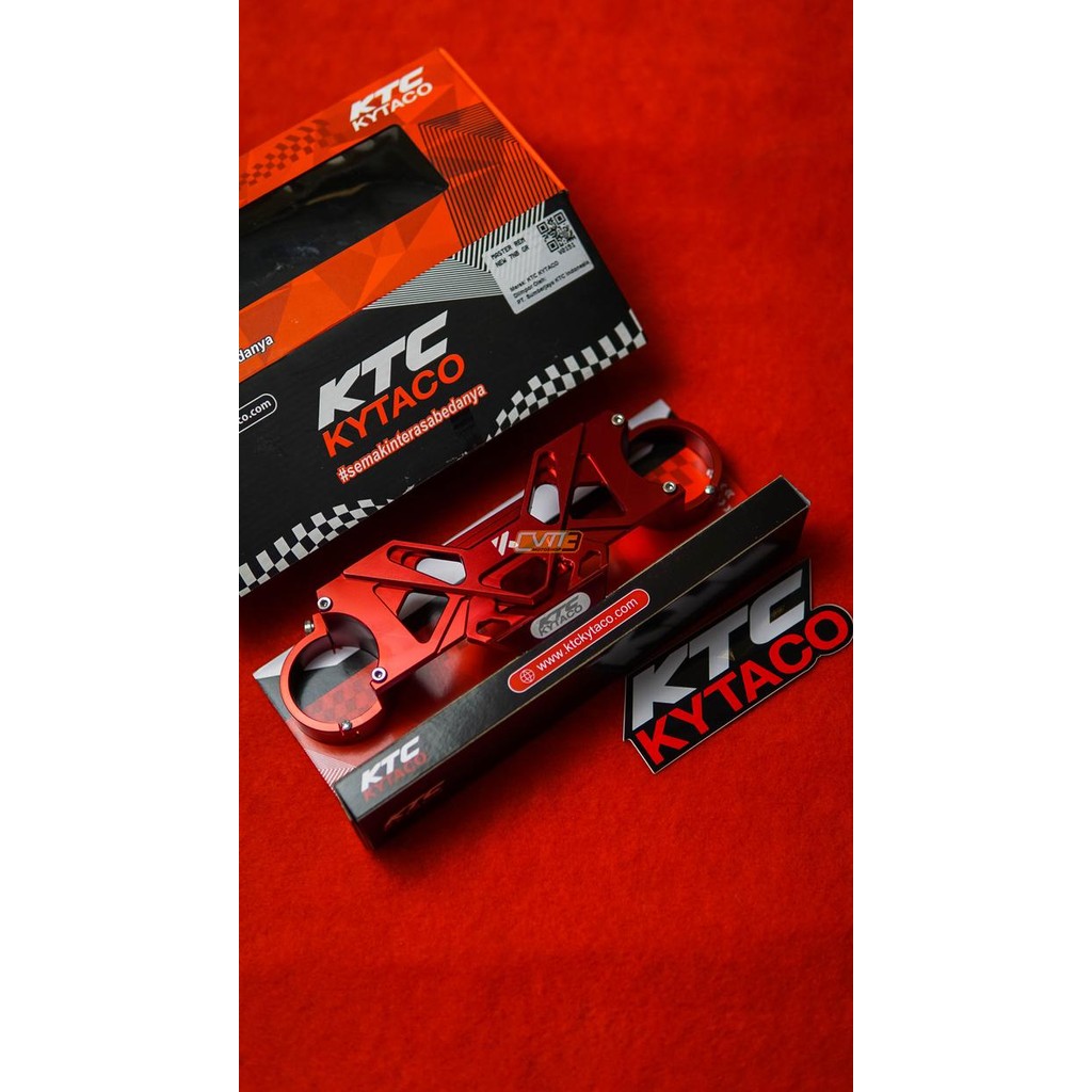 Stabilizer Shock Suspensi Bottom Depan KTC Kytaco Yamaha Nmax - Merah