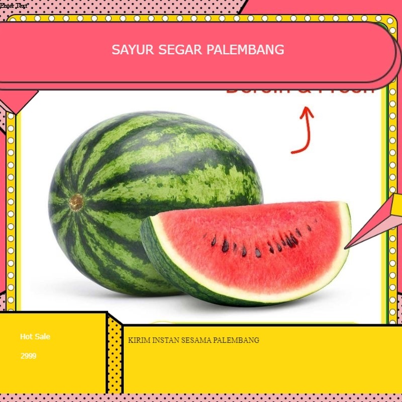 

Buah Semangka - Toko Buah Segar Fresh Palembang