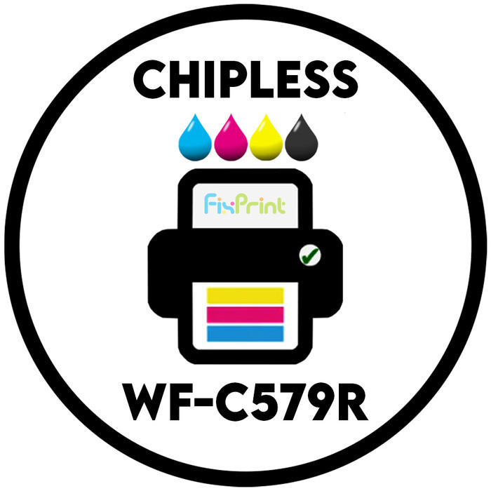 CHIPLESS Program Epson WF-C579R WFC579R Printer C-579R
