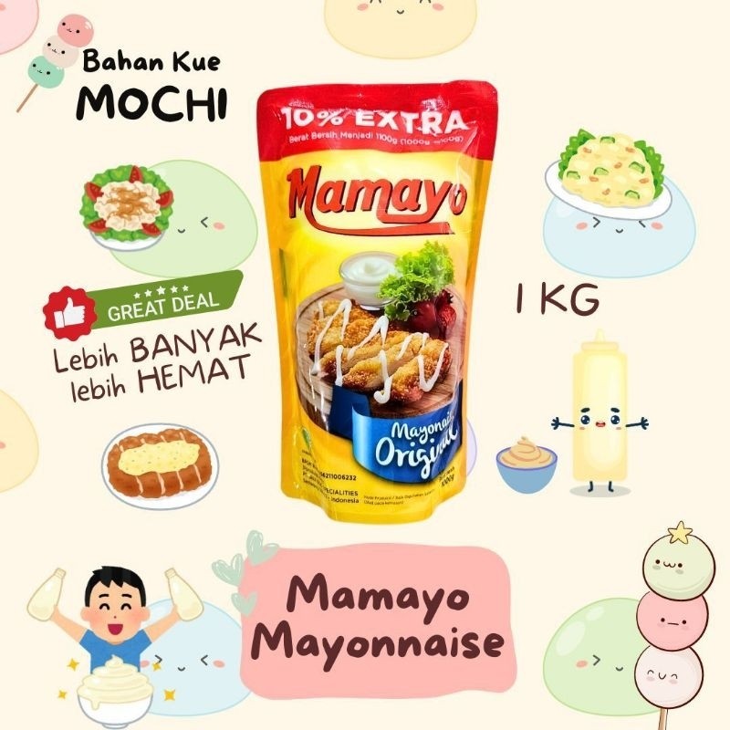 

Mamayo Mayonaise 1 KG / Mamayo Mayonais Murah!!!