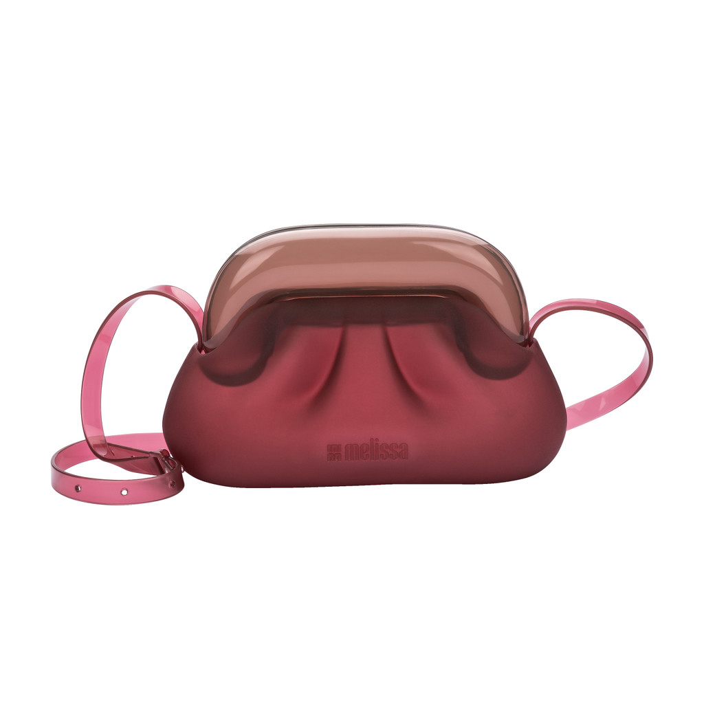 Tas Selempang Wanita Melissa Glass Bag Red Brown