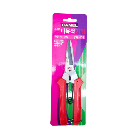 

Camel Gunting Korea / Gunting Serbaguna / Ranting / Seng / Baja Ringan Anti Karat (GW)