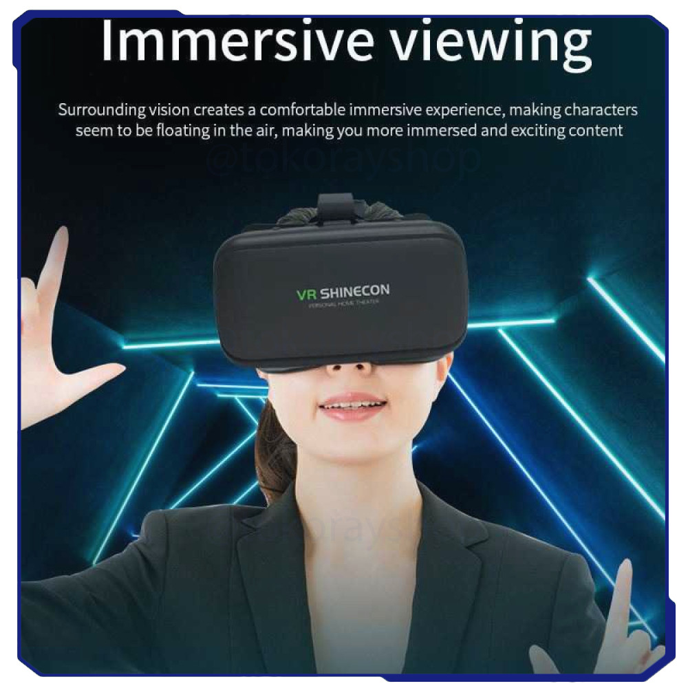 

3D Virtual Reality Glasses Adjustable Panoramic - SC-G04