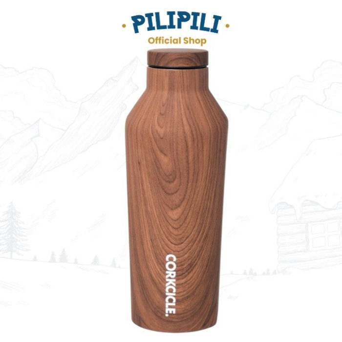 Tumbler Corkcicle Canteen 9 oz / 270 ml Walnut Wood