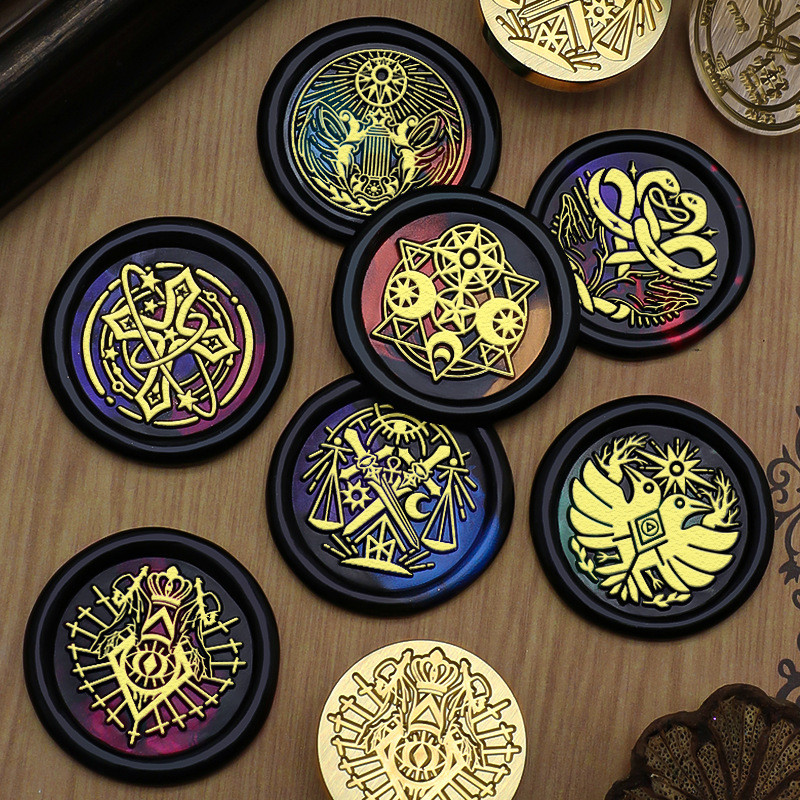 

Retro wax seal stamp Myth Series Wedding Wax Seal Stamps Invite Personalized Custom wedding wax seal Stamps DIY Crafts