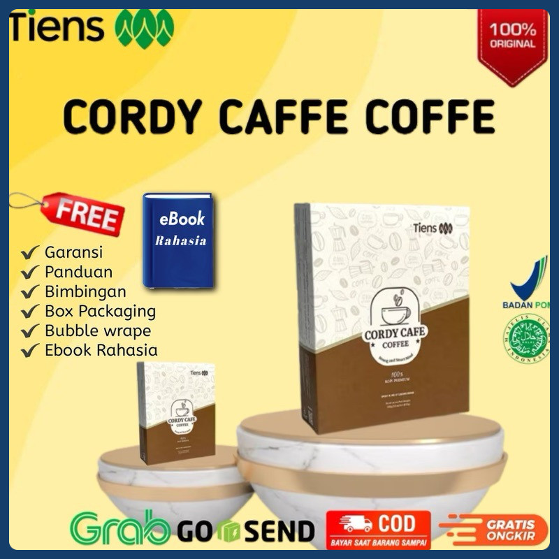 

Cordy Cafe Coffe Stamina Pria Kuat Alami - Kopi Stamina Pria dan Wanita - Cordyseps Kopi