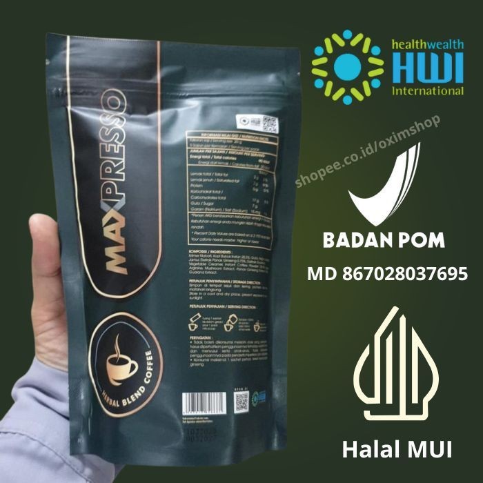 

[Member Resmi HWI] Maxpresso Coffee Stamina Pria Halal BPOM