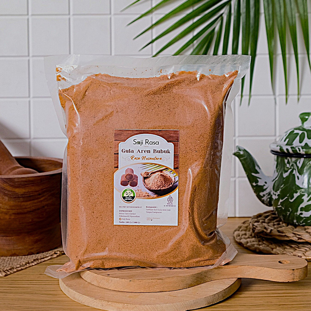 

1 KG / 1000GRM GULA AREN BUBUK ORGANIK PALM SUGAR GULA SEMUT ORGANIK