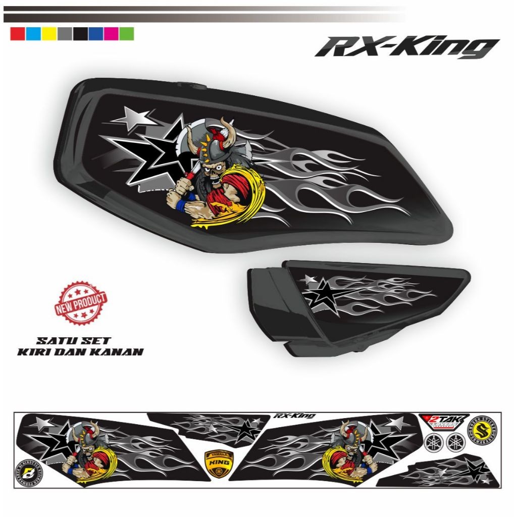 VARIASI LIST STIKER RX KING VARIASI / POLET STRIPING RX-KING