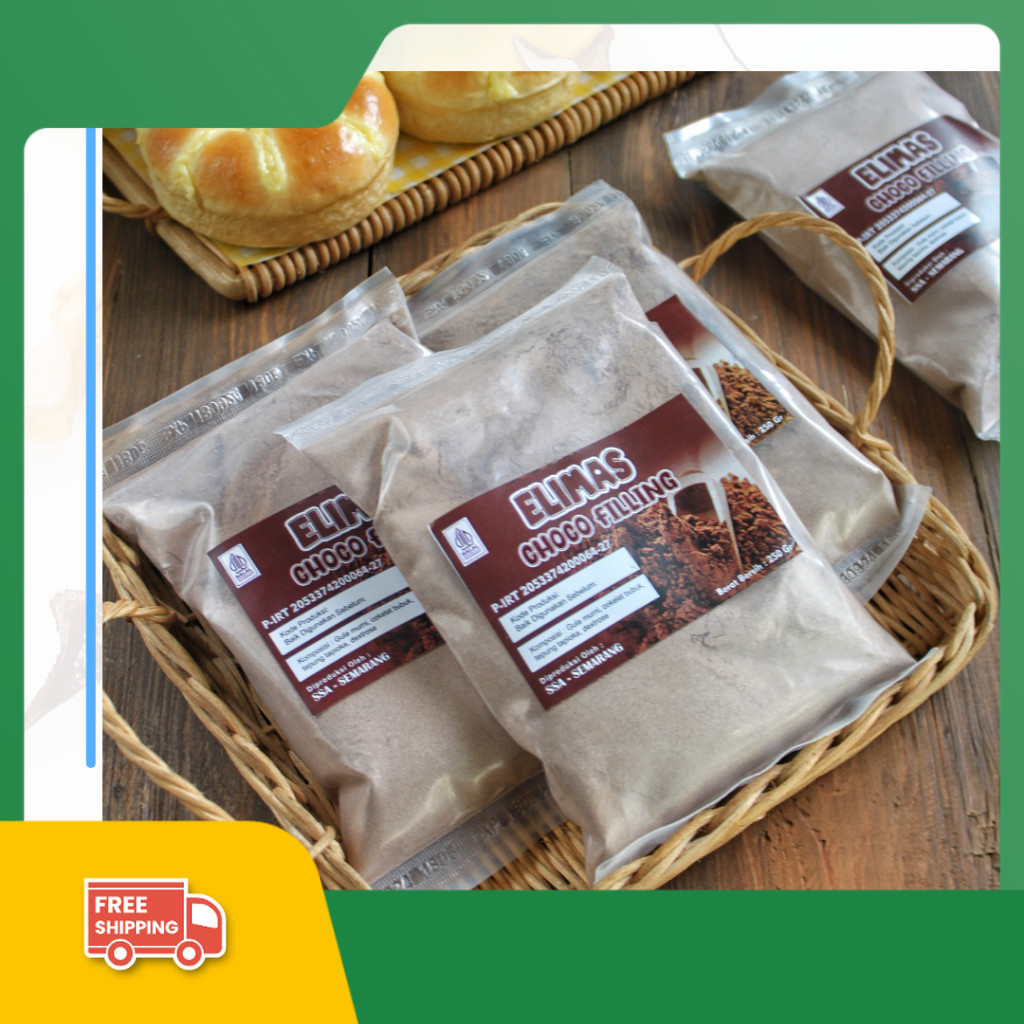 

250 Gr Cokelat Filling Powder Elimas