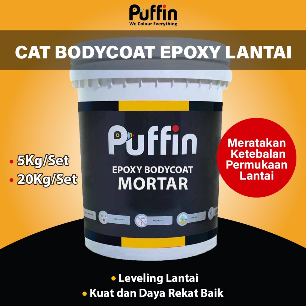 Cat Lantai Epoxy Bodycoat Puffin Epoxy Bodycoat Mortar