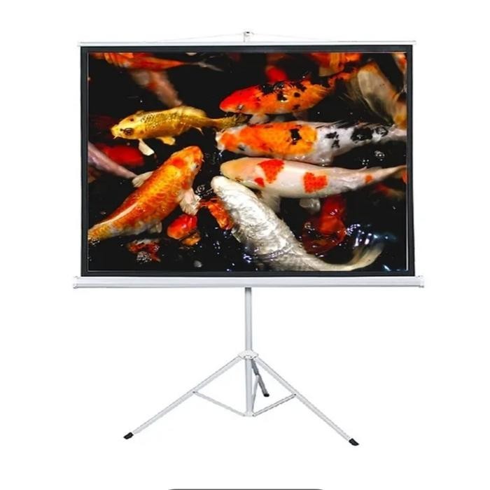 Screen Projector Tripod 84 inch/ layar proyektor tripod 84 inch