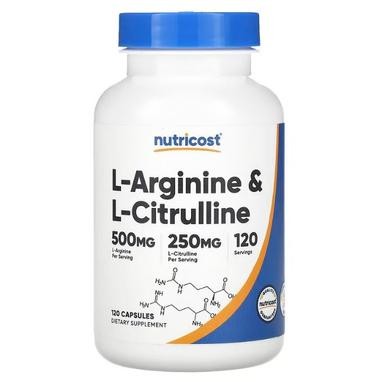 Suplemen L-Arginine & L-Citrulline Kapsul Kebugaran