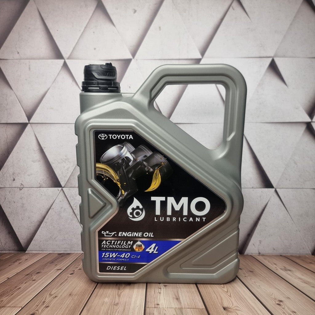 Oli Mesin Mobil TMO Toyota 15W-40 Galon 4L 4 Liter Diesel