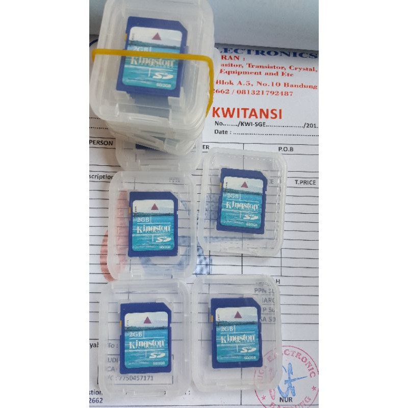 Kartu Memory SD Card 2Gb KingstonCO