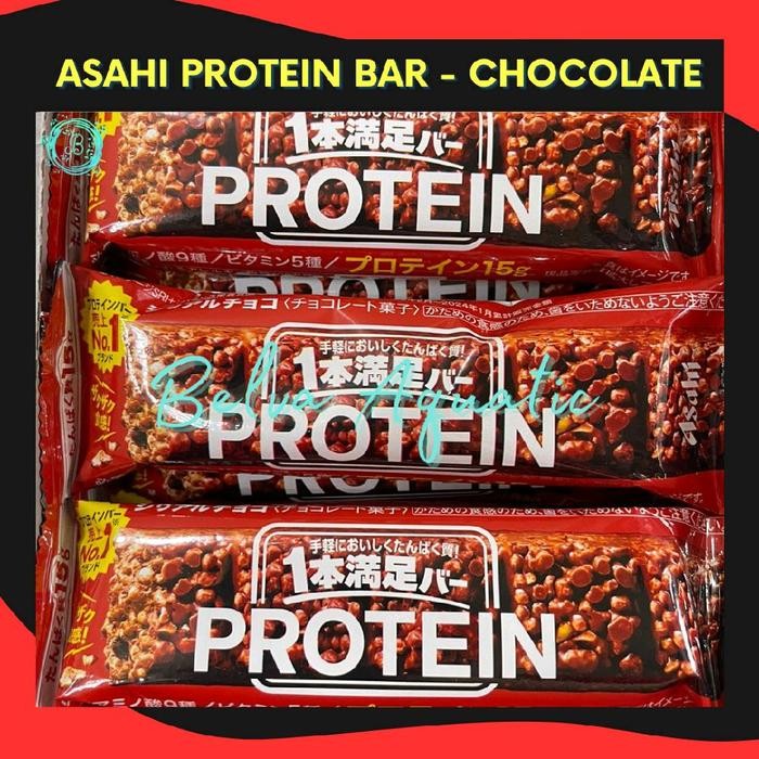 

BR ASAHI Protein Bar Asahi Group Foods Satu Bar Protein Hitam Biskuit Dengan Protein - CHOCOLATE