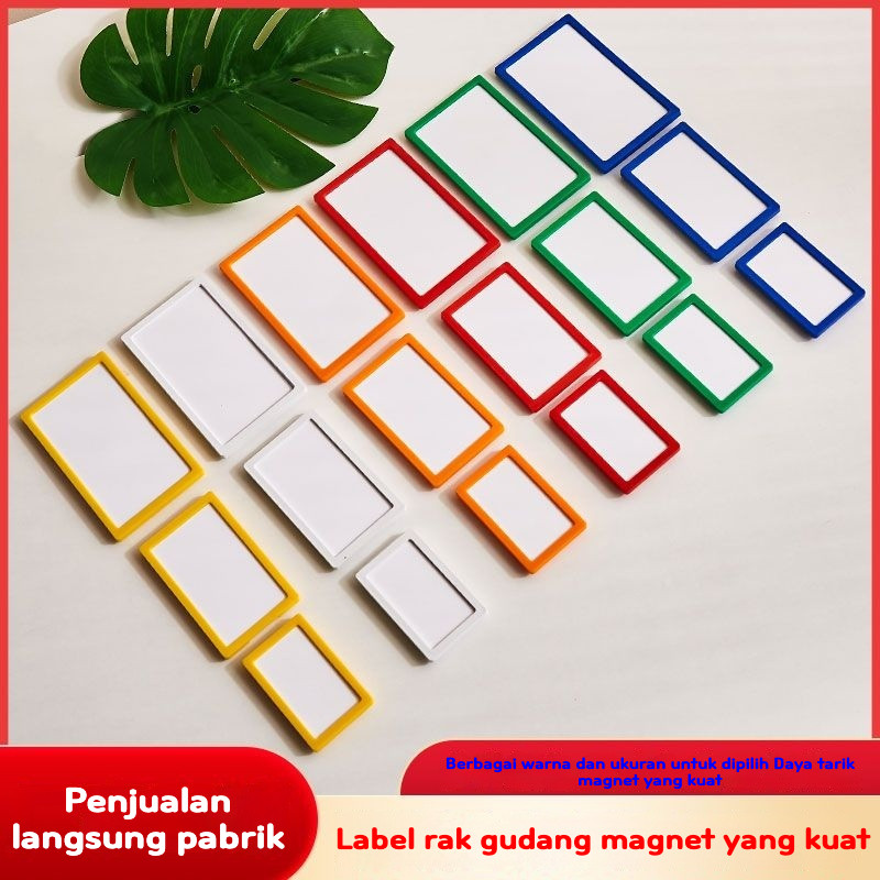 

Rak Gudang Label Magnetik Kuat Pelat Identifikasi Penyimpanan Klasifikasi Posisi Material Pemegang Kartu Material