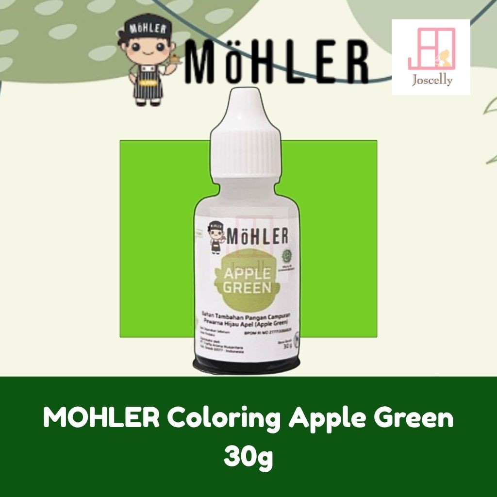 

JOSCELLY.ID MOHLER Coloring Apple Green