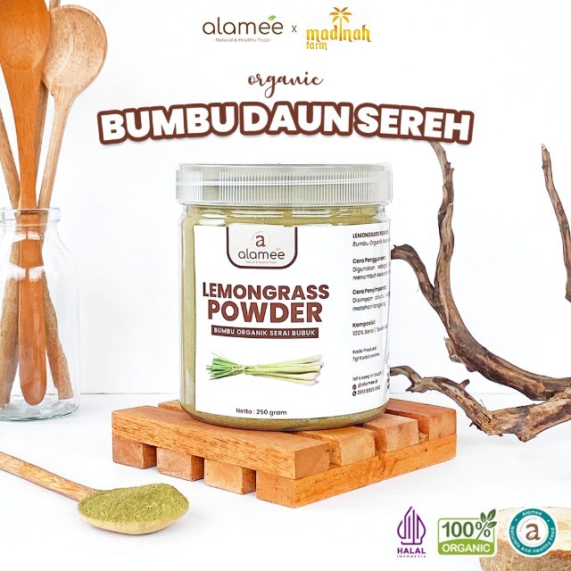 

Sereh Bubuk Lemongrass Seasoning Powder Bumbu Masak Dapur Sereh Serai Organik Murni Asli Masakan madinah