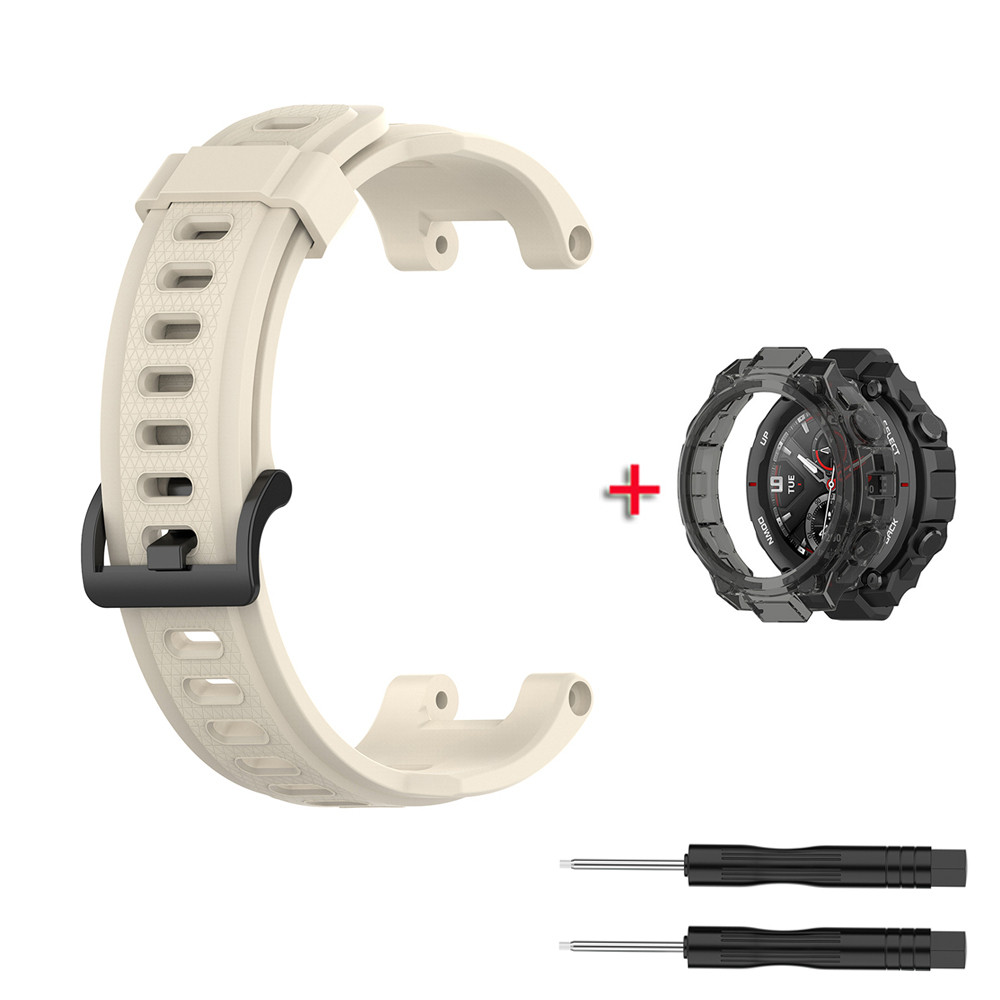 Replacement Strap For Huami Amazfit T rex Strap Silicone Wat band For Amazfit T-Rex/T-Rex Pro Strap
