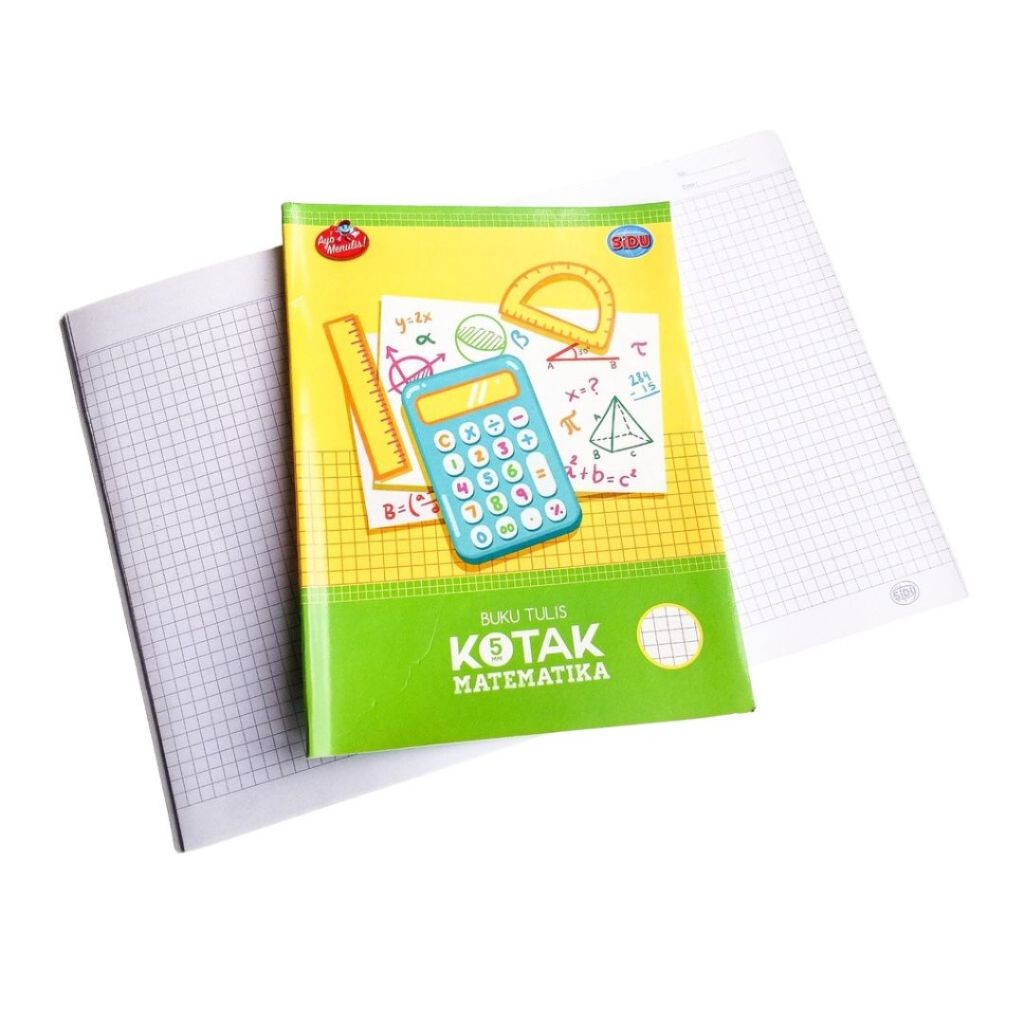 

Buku Tulis Sekolah / Buku Catatan 38 lbr Sinar Dunia (Kotak Kecil)