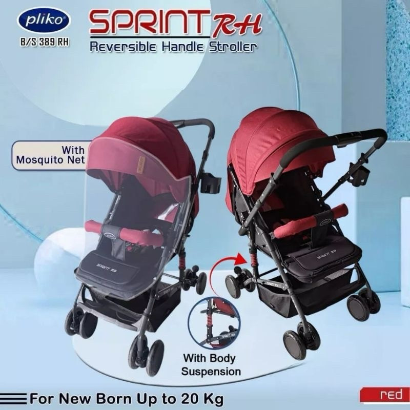 Stroller bayi anak Pliko RX 379 RH 389  Stroler kereta dorong anak troli stoler lipat cabin size Co