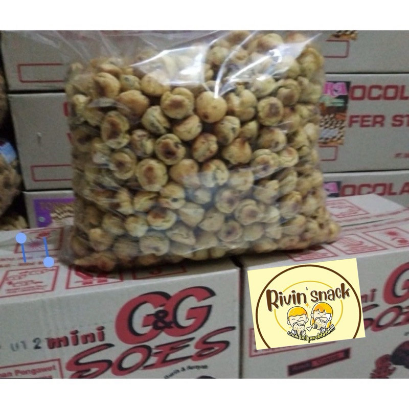 

Soes Coklat GG 1 Kg Rivin Snack Tahan Lama