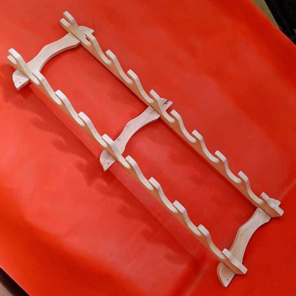 COD TER Rak standing tempat penyimpanan golok katana pedangCO