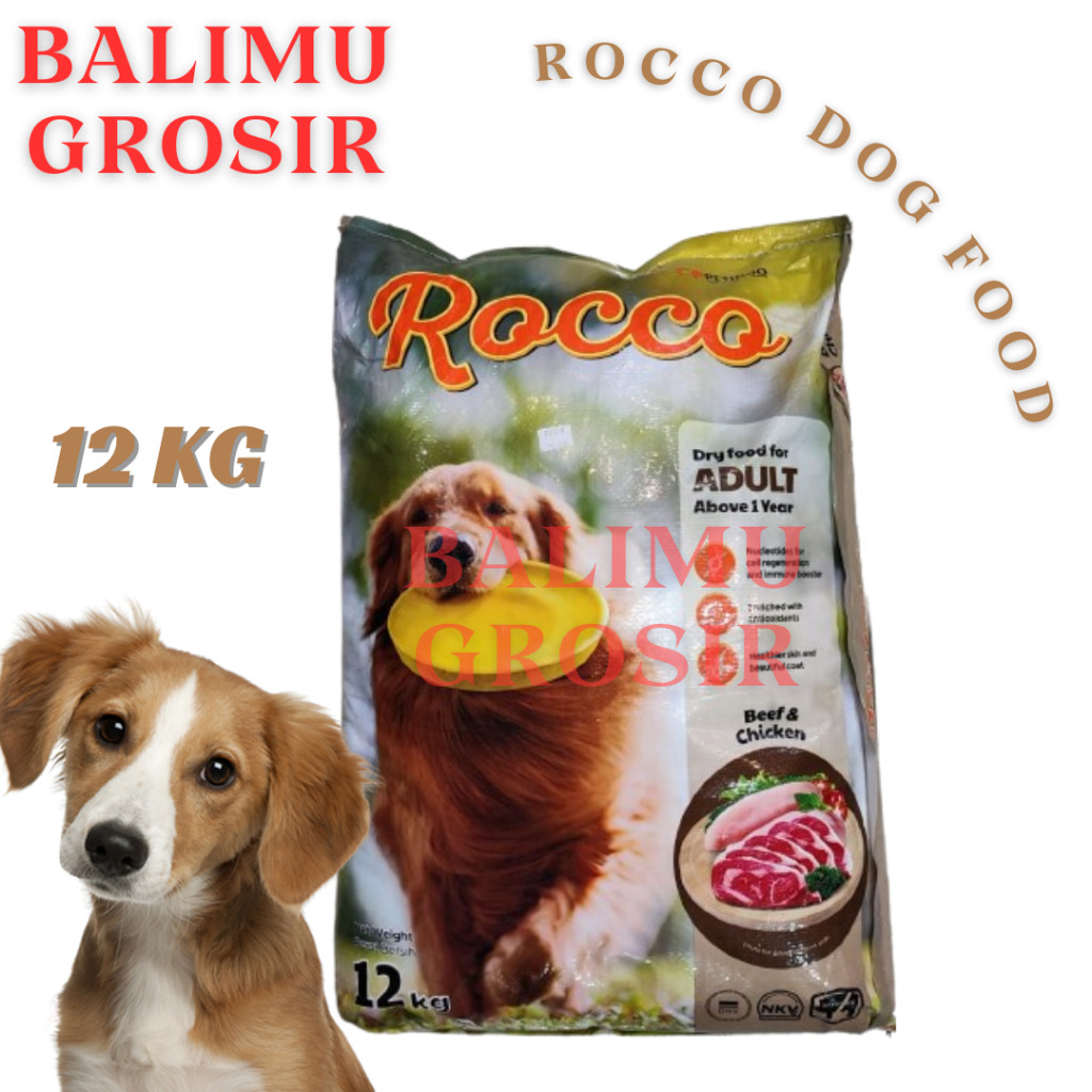 Makanan Anjing ROCCO DOG FOOD 12KGCO