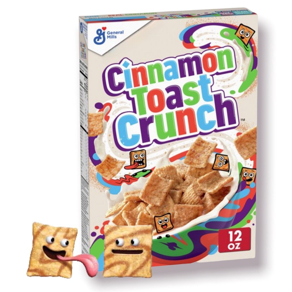 

CINNAMON TOAST CRUNCH CEREAL 12 OZ 340 gr
