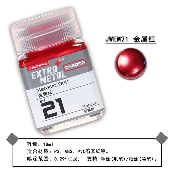 

Promo Jumpwind Extra Meta Metaic Red Coor Mode Kit EM 21 - Metaic Red
