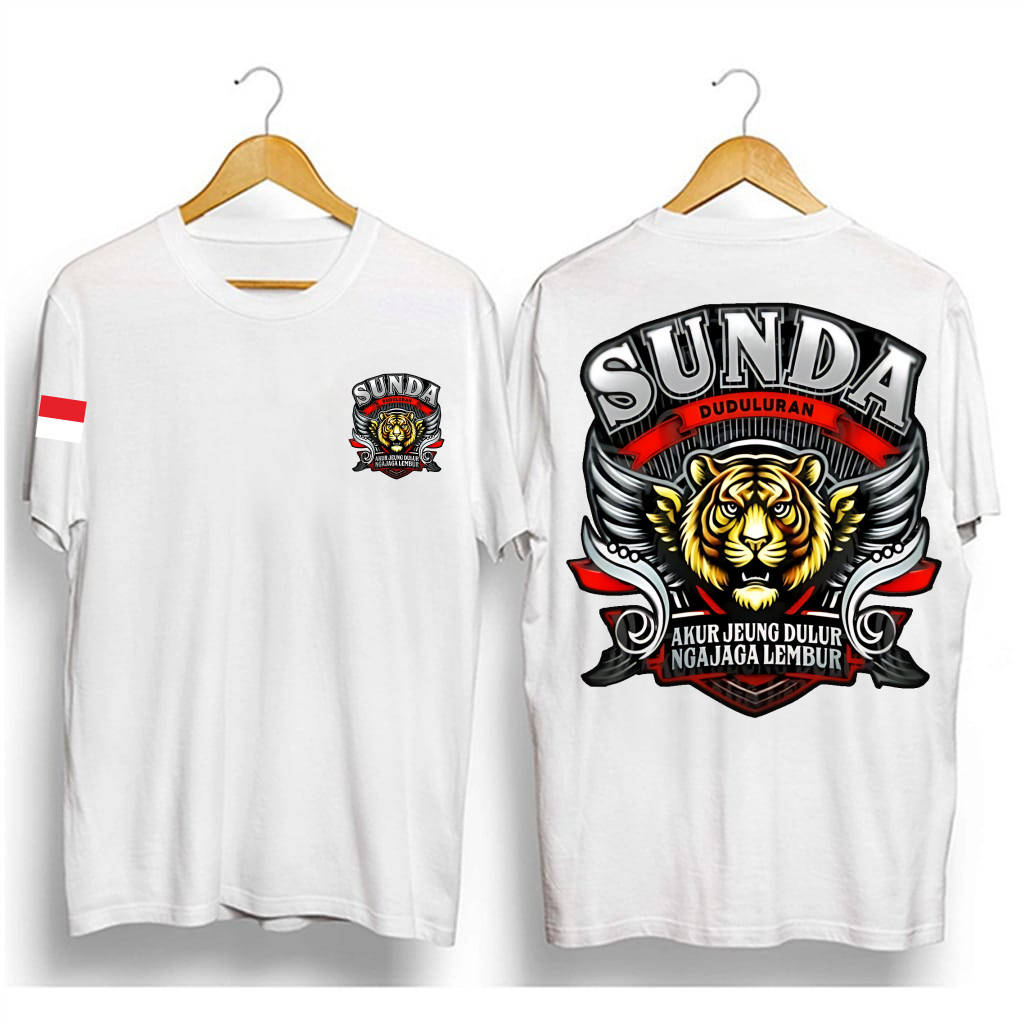 Kaos Sunda kata2 VIiral Crew Neck Kaos Murah kaos sunda pria kaos kata kata keren viral baju kata ka