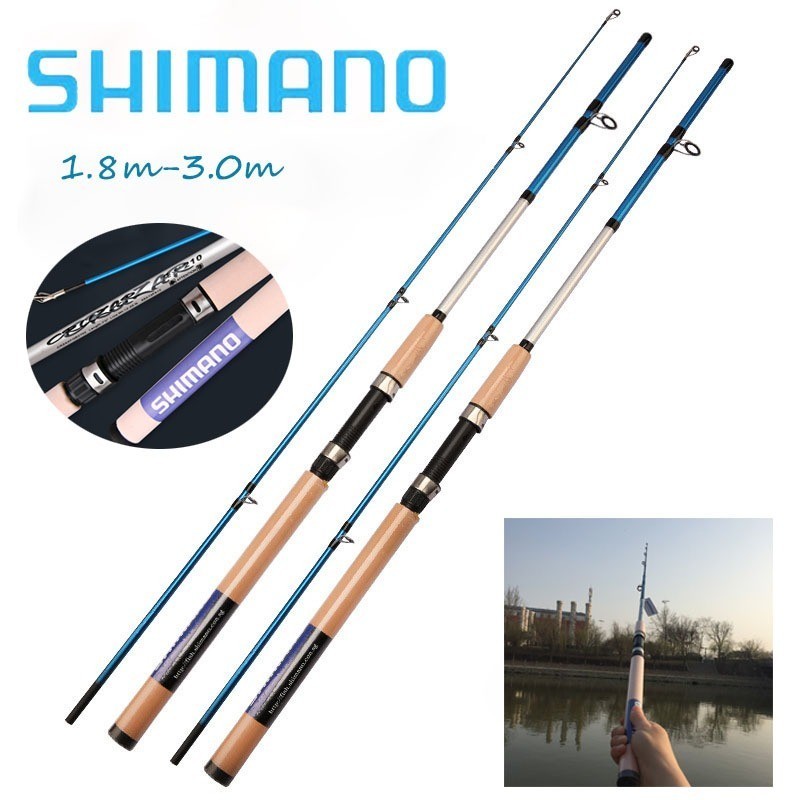 Joran Pancing Super Kaku Joran Pancing Lentur 1.8m-3m Fishing Rod UL Super Lembut Micro-Object Lua R