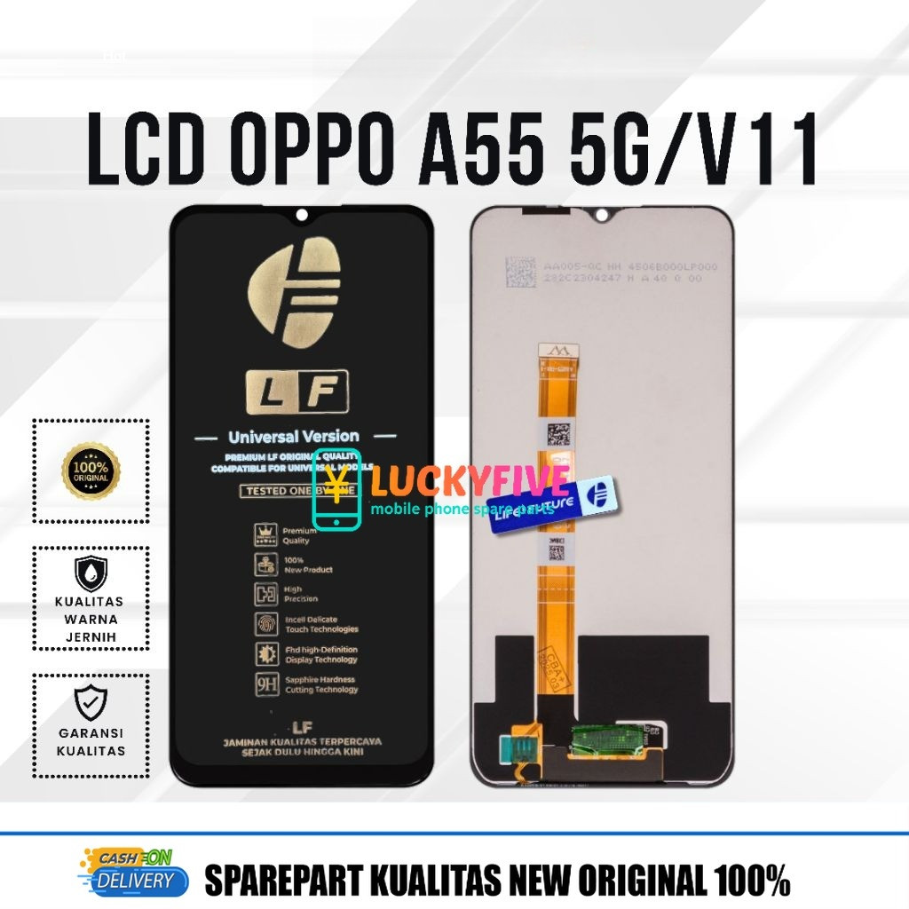 Lcd Oppo A55 5g / Realme V11 / A53s 5G / A55s 5g Fullset Ori LF Life Future