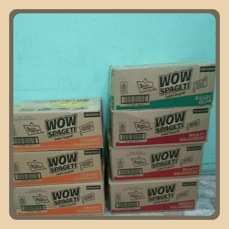 

Wow Spageti 1 Dus (Isi 40 pcs) Bisa Mix Rasa EXP JANUARI 2026