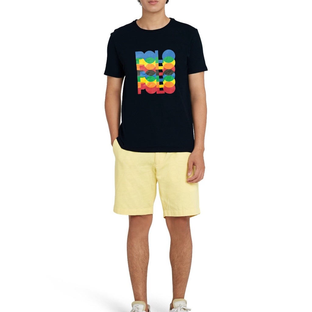 POLO - 7561.38 Mens T-Shirt Colorful POLO - Navy