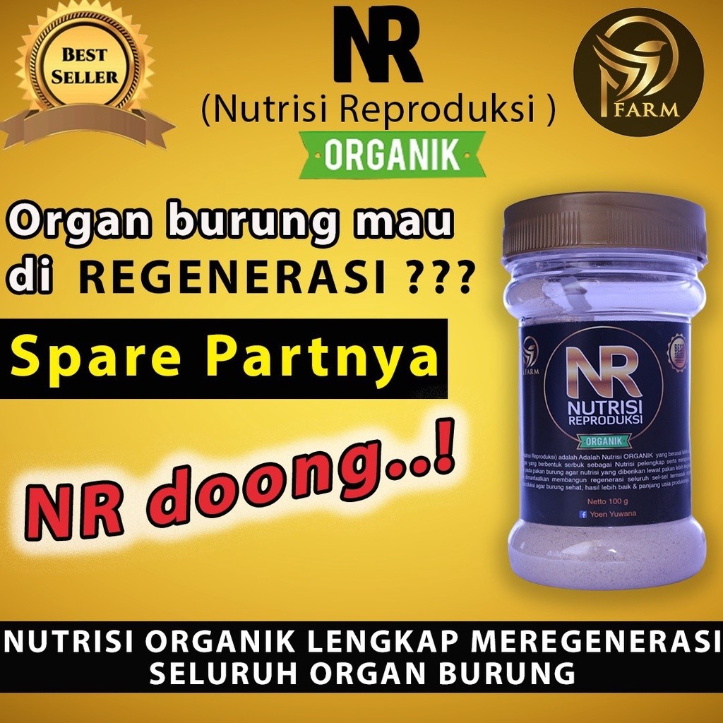 NR Nutrisi Reproduksi Untuk Murai Batu Dan Burung Lainnya