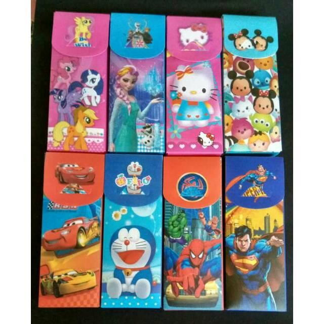 

[New Arrival] Kotak Pensil Lipat / Tempat Pensil Rakit - isi 20pcs campur