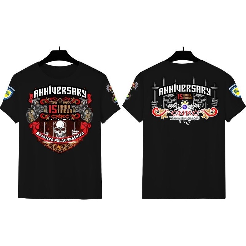 Kaos Anniversary 15th Cilacap Nusakambangan King Club