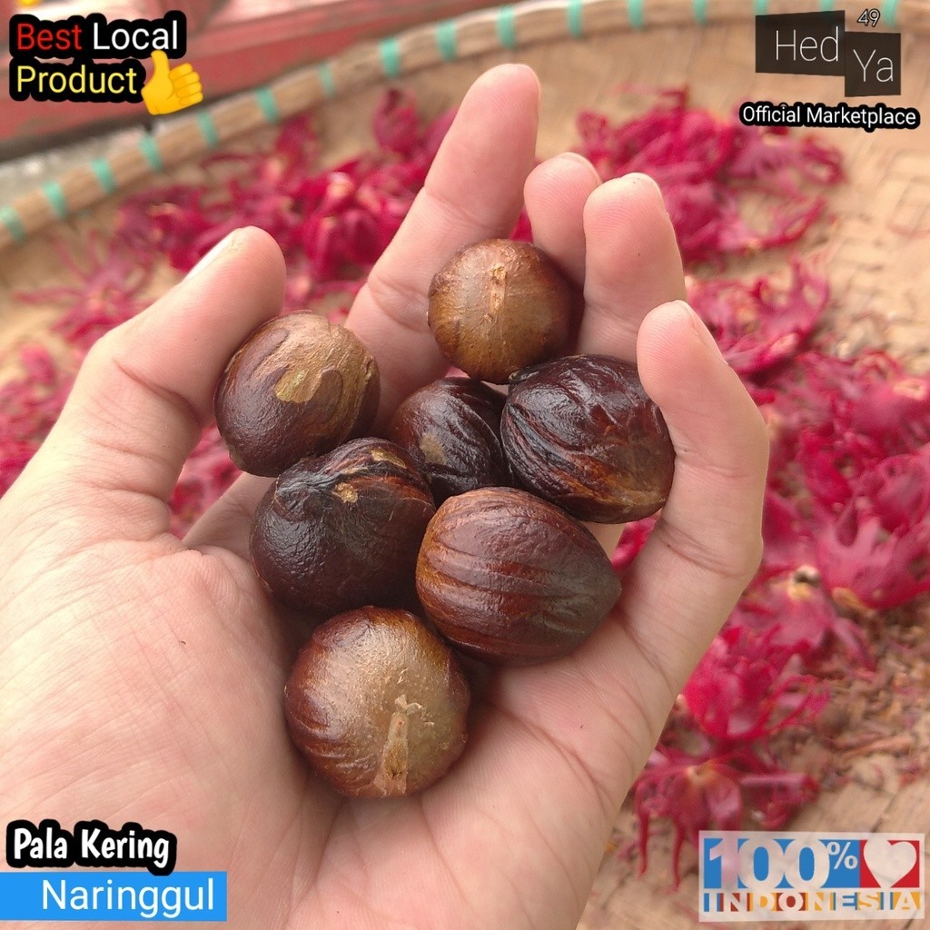 

Biji Pala 1 Kg Pala Kering Best Quality Rempah Ekspor Premium