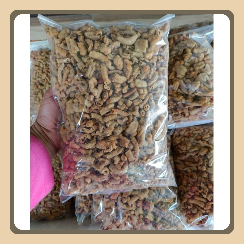 

Keripik Usus 1 Kg / Remahan / Temukan Kripik Usus