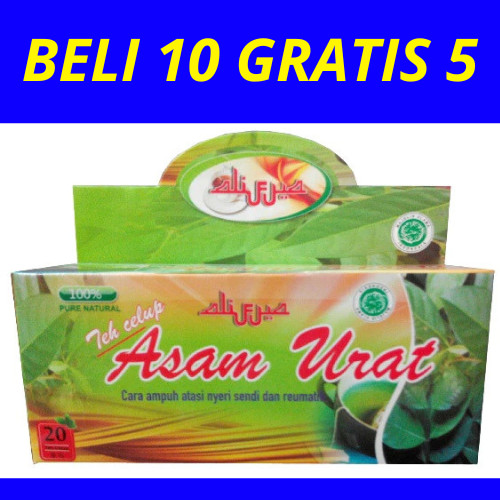 

BELI 10 GRATIS 5 TEH CELUP ASAM URAT | TEH ASAM URAT Bantu mengobati Penyakit Asam Urat Nyeri sendi