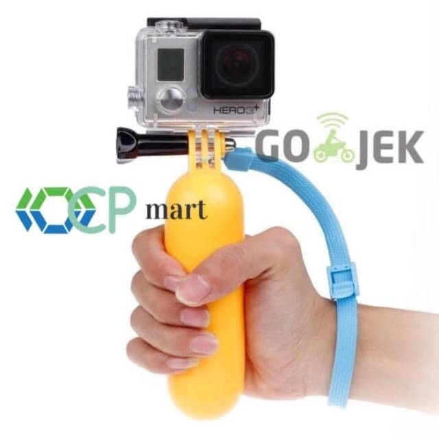 [AE] TERLARIS Floating Hand Grip BOBBER Gopro Hero 4 5 6 7 Xiaomi Action Cam Diving Mount Tongsis Du