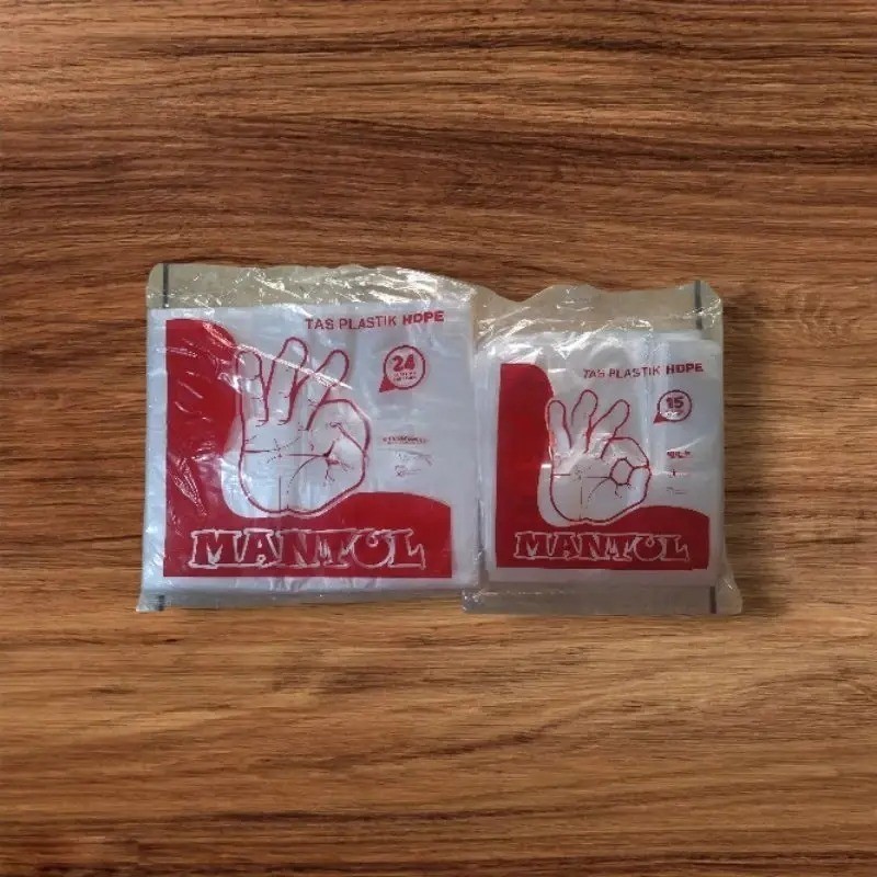 Kantong Plastik Bening / Plastik Hd Bening Uk 15 24