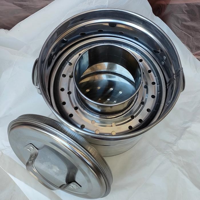 Dandang bakso mini size 22 - Dandang aja, Stainless