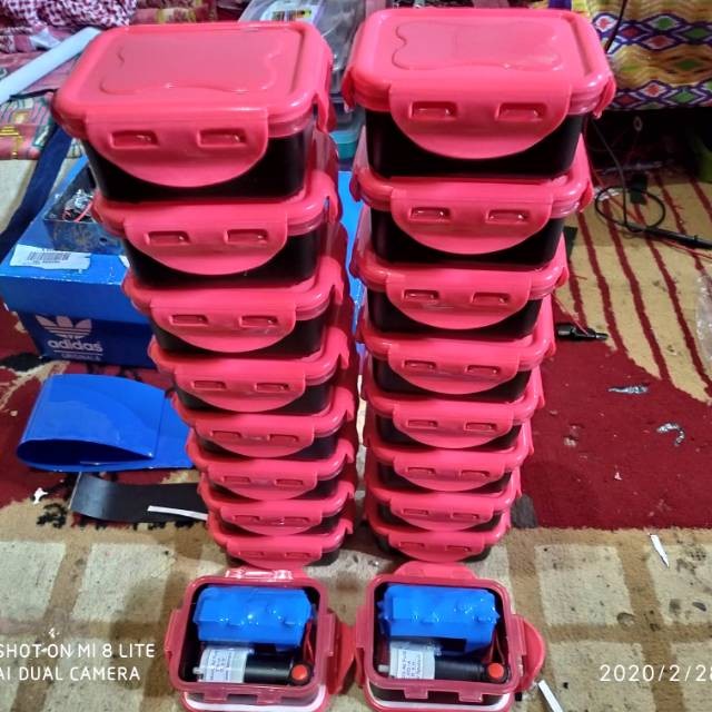 TOFA.ID Airator aerator charger casan 104 box anti air tahan 40 jam Garansi 1 Tahun